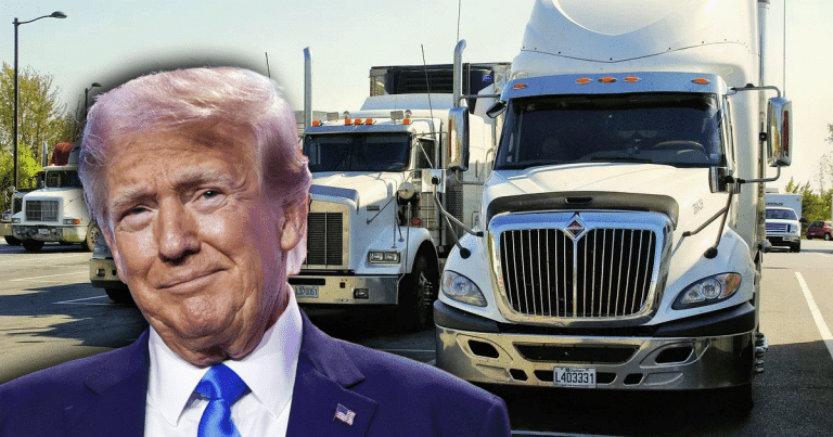 Days After Donald Trump’s $350M Ruling – These Truckers Make the Most MAGA Move Ever